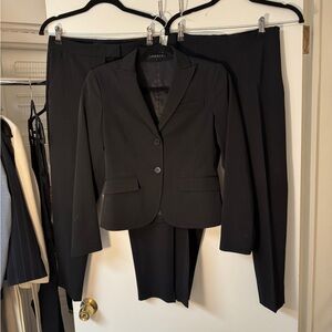 Theory • Pant Suit (Blazer + Two Pants) • Black • 2/4